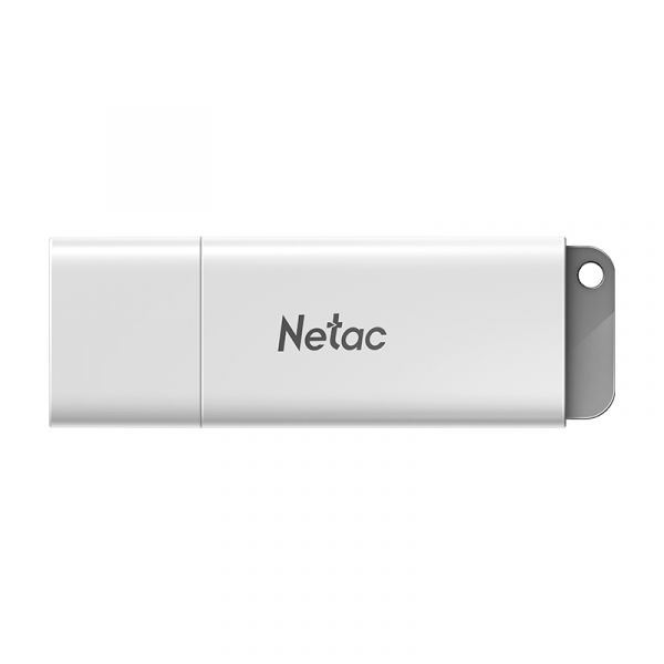 Флешка NETAC U185 USB2.0 8Гб белый