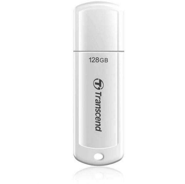 Флешка Transcend JetFlash 730 128Гб белый