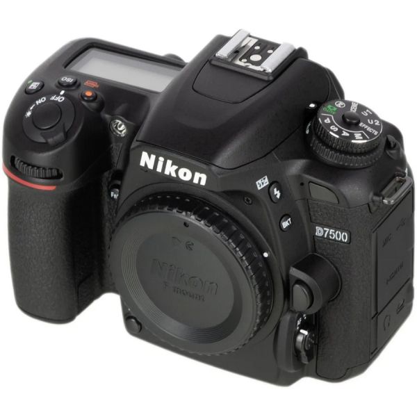 Фотоаппарат Nikon D7500 body зеркальный, черный, [vba510ae]