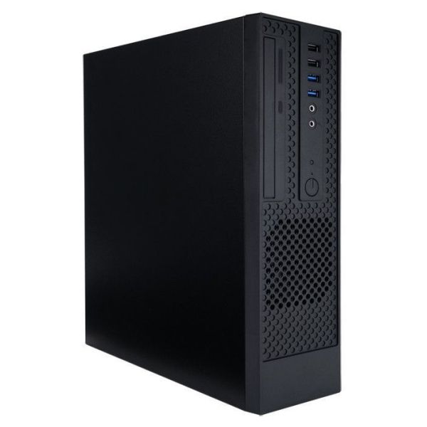 Корпус InWin CK709BL PM-300TFX Slim-Tower черный [ck709bl 6175336]