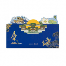 Самоклеящийся блок Deli Summer Palace 21504BLUE 70x65 0,03 л. 1 цв.